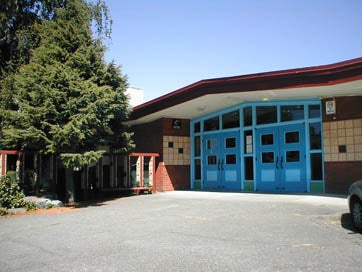 North Beach elementary entrance