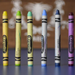 colorful crayons